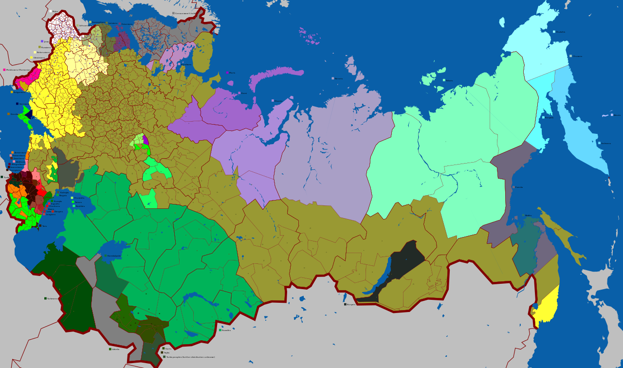 Russia Ethnic Group 88